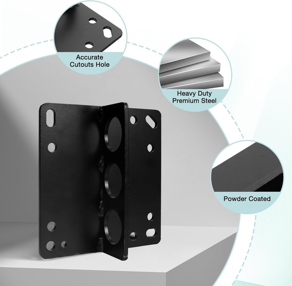Engine Stand, Lift Plate, Lifting Plate Bracket Motor Black