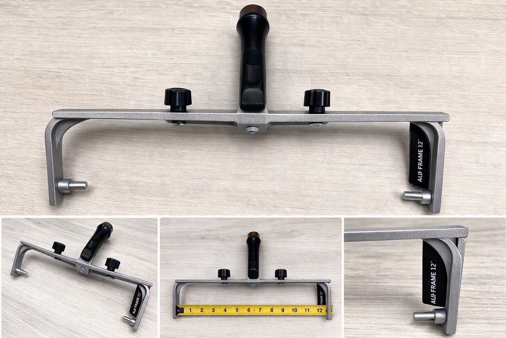 Adjustable Width Paint Roller Frame 12-18"