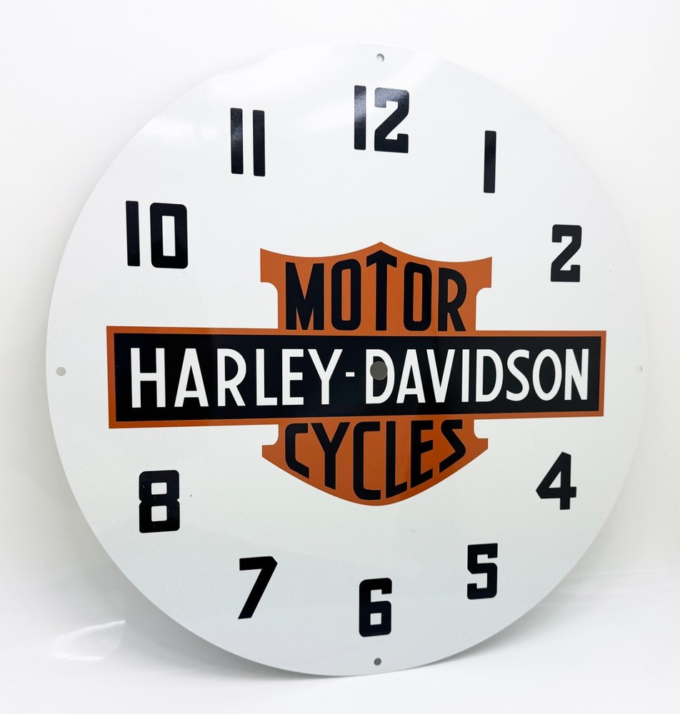 Harley clock face for NPI neon clock dial