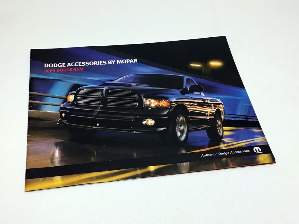 2005 Mopar Dodge RAM Accessories Brochure