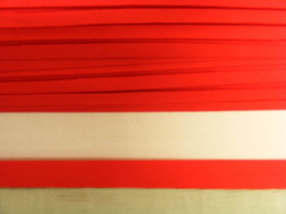 Bias Binding Red Poly Cotton 12mm  x 10mts