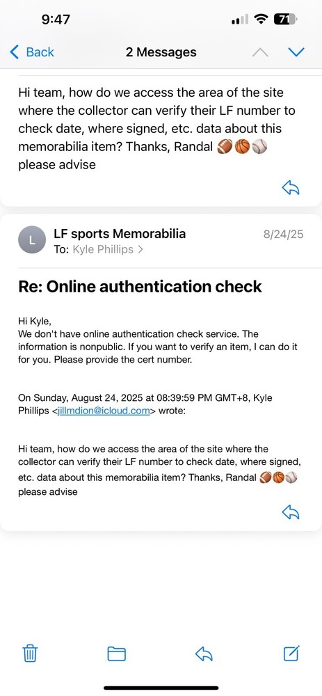 Tom Brady Auto COA 🏈