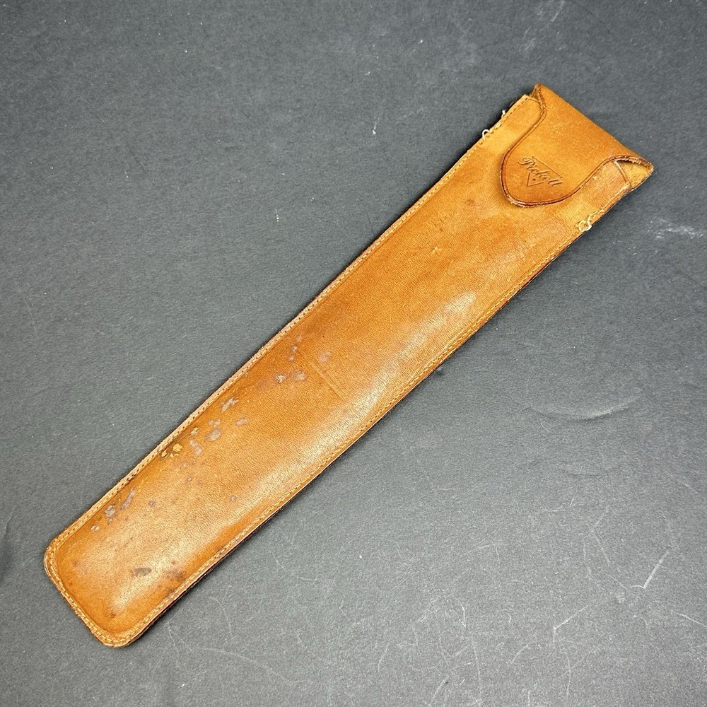 Pickett Slide Rule Log Duplex Decitrig Leather Case