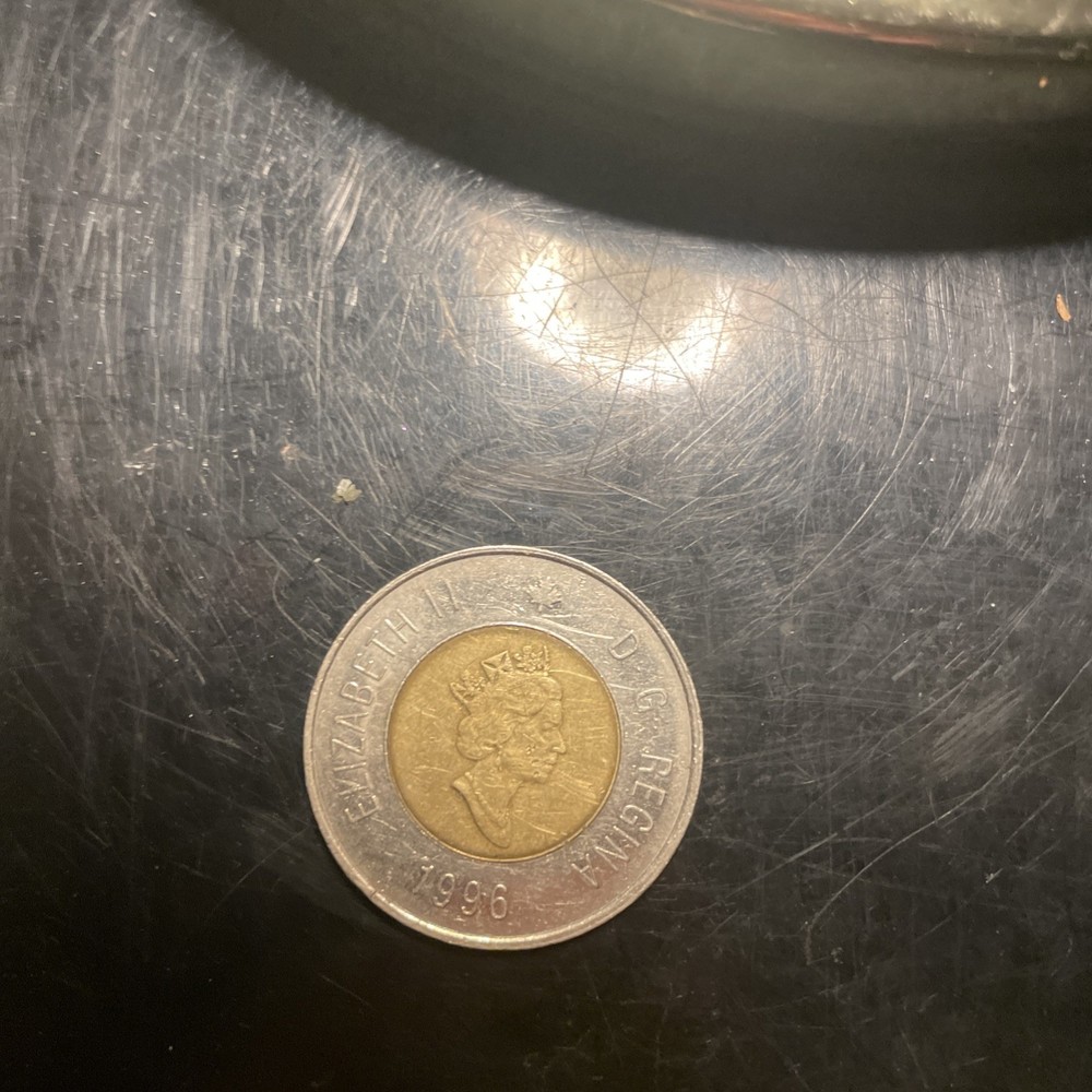 1996 Canada Toonie Canadian $2 Dollar Coin