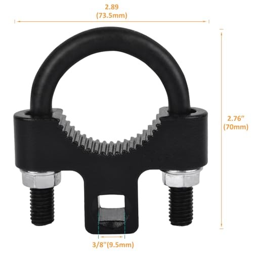 Inner Tie Rod Removal Tool - Universal 3/8 Inch Low Profile Tool for Inner