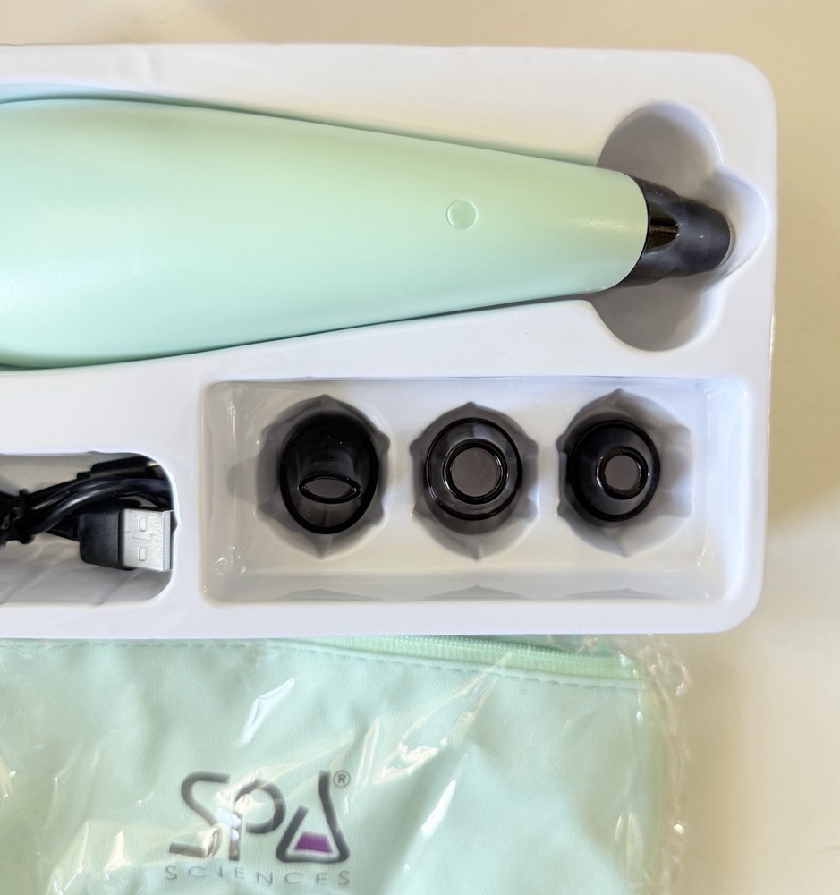 Spa Sciences MIO Deluxe Diamond Microdermabrasion Pore Extraction Device NEW