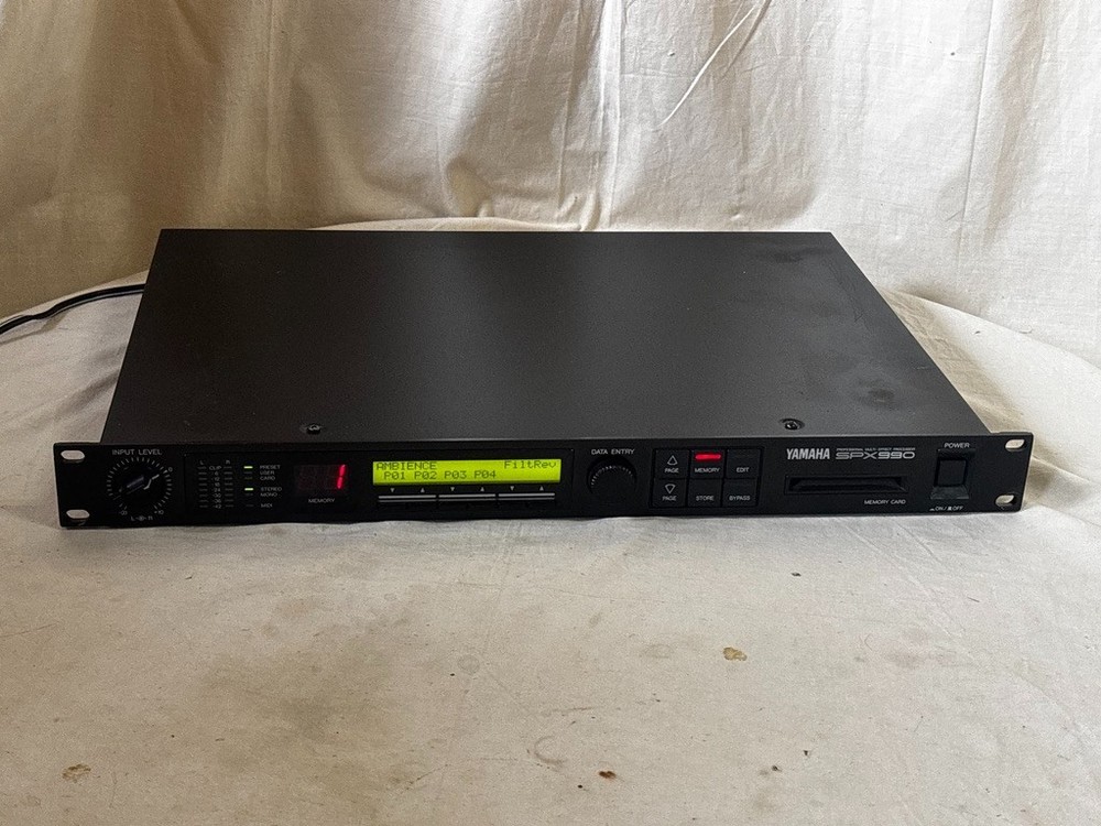 Yamaha SPX990 Professional Multi-Effect Processor New battery