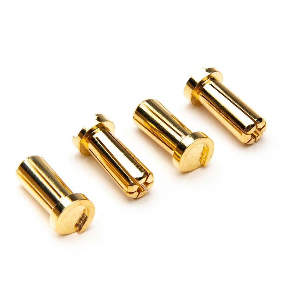 NEW Dynamite DYNC0176 Low Profile Bullet Connectors 5mm (4) FREE US SHIP