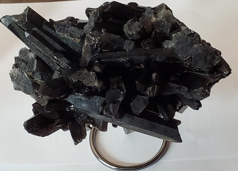 Black Tourmaline Crystal, Massive Protection