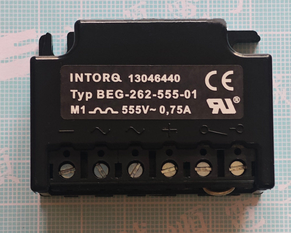 BEG-262-555-01 Brake Motor Rectifier