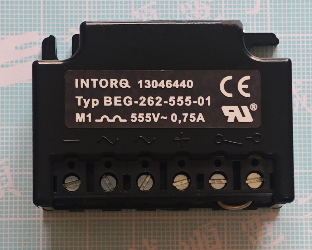 BEG-262-555-01 Brake Motor Rectifier