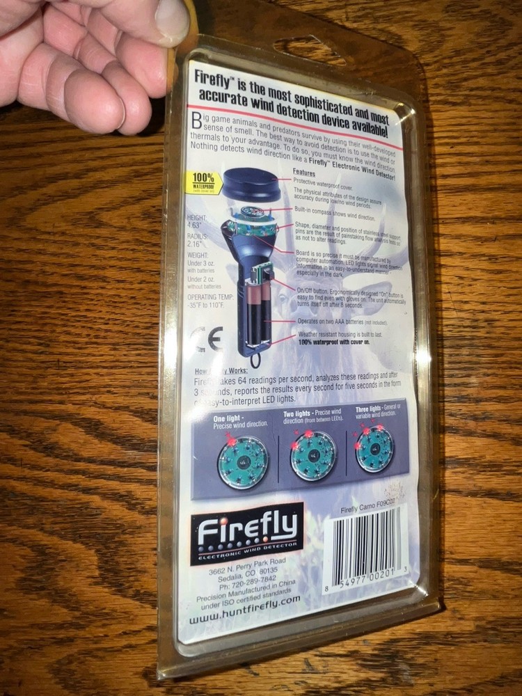 Firefly Electronic Wind Detector New