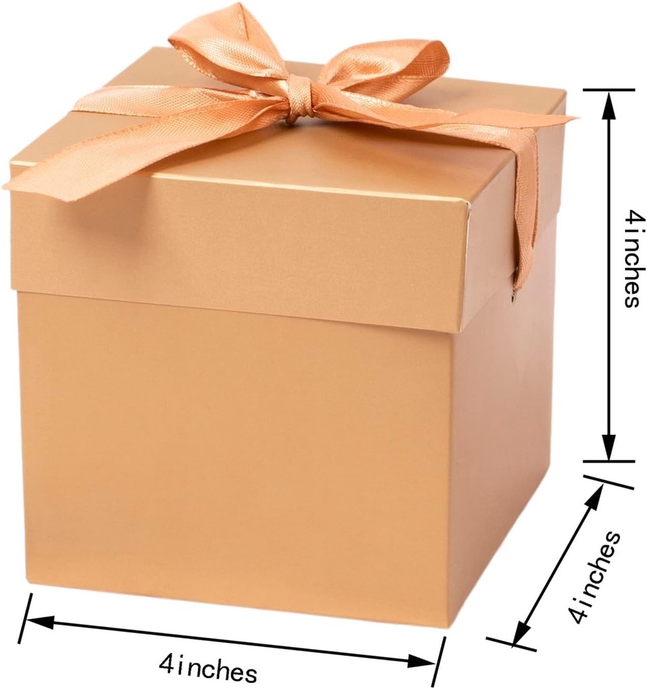 12 Pack Gift Boxes with Lids,Nested Squared Boxes with Lids for Fathers Day, ...