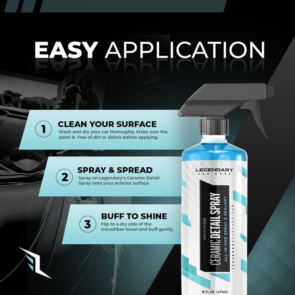 Legendary Ceramic Detail Spray 16oz