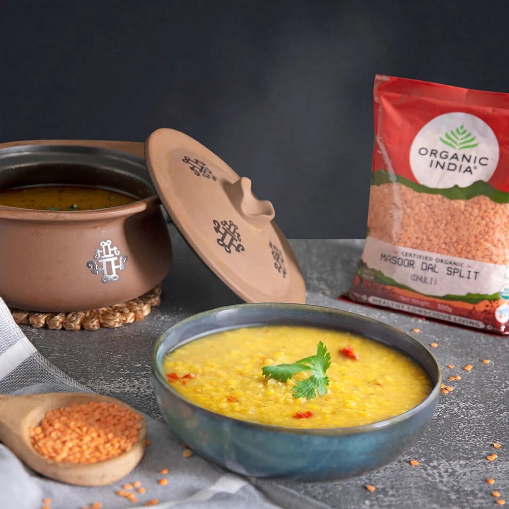 Masoor Dal Split (Dhuli) 500g 10-Piece set