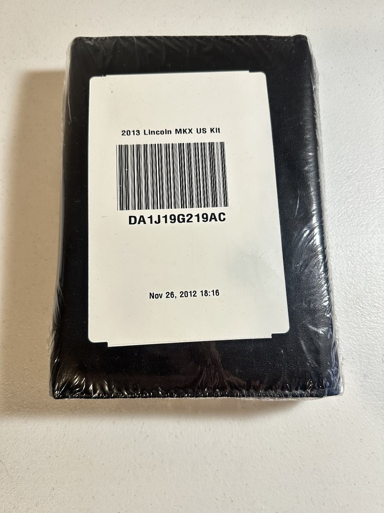 2013 Lincoln MKX Owners Manual Set
