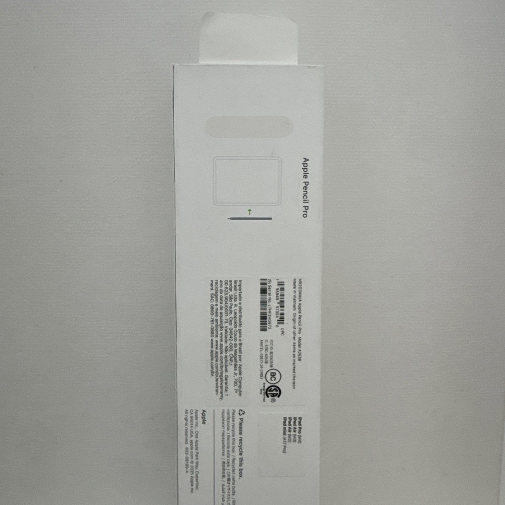 Open Box Apple Pencil Pro in Box MX2D3AM/A- White