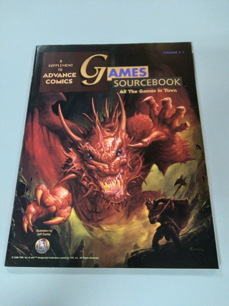 Games Sourcebook Volume 1 Catalog Tabletop Board Games Dungeons and & Dragons