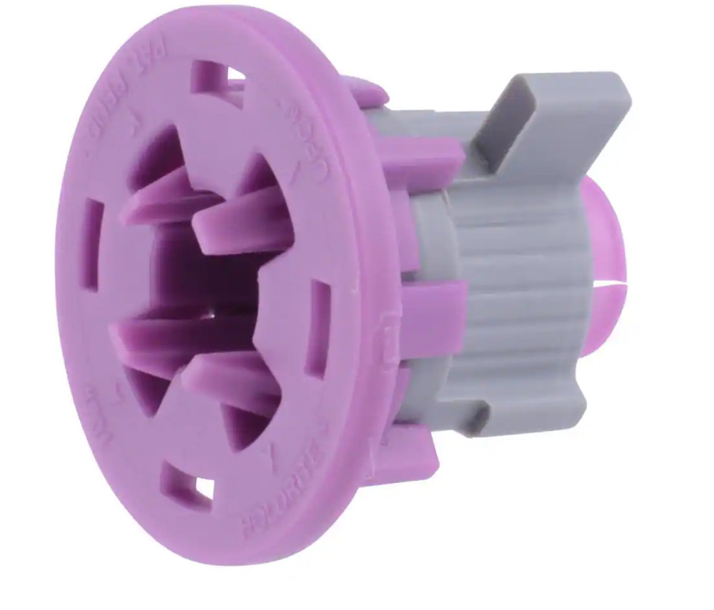 4 Pack HOLDRITE 1/2 in. Plastic Stub-Out Pipe Support Clamp 103723