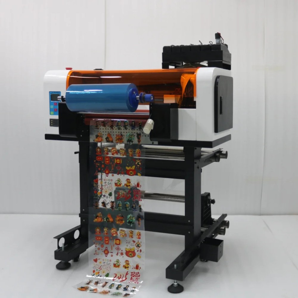 A3+ Dual XP600 Printheads DTF Printer UV for Automatic Cleaning Rollers