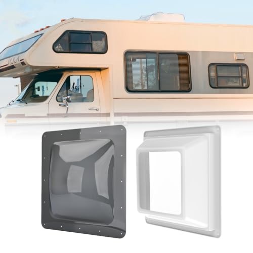 RV Skylight Bundle, 14"x14" Inner Dome with Skylight Replacement, SMOKE