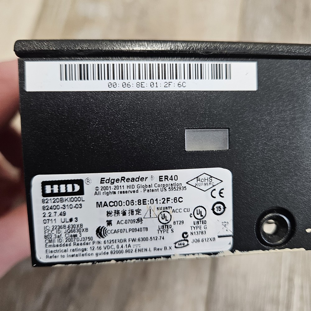 Lenel HID Edge E400 Network Controller Card Reader 8200BKEL