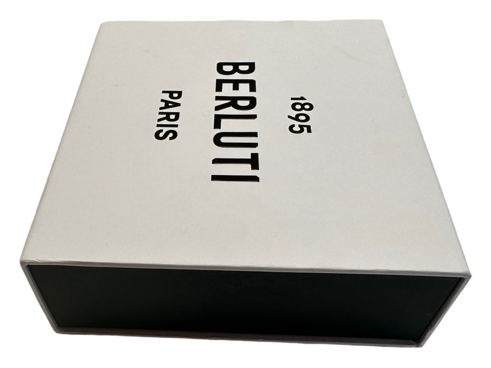 Authentic Berluti Paris Empty Small Gift Storage Slide Out Box 7.25”x7.75”2.5”