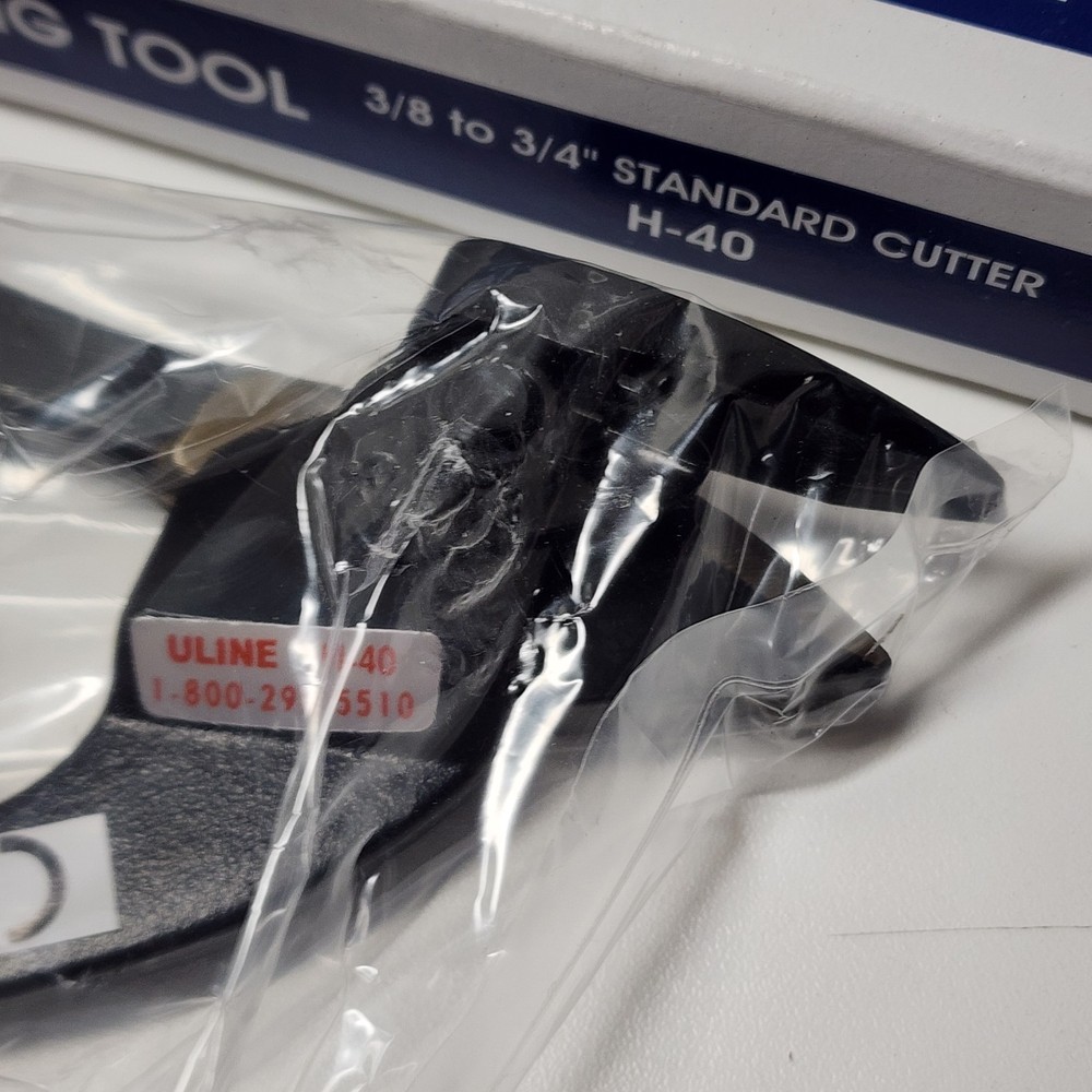 ULINE H-40 Metal Strapping Tool Red