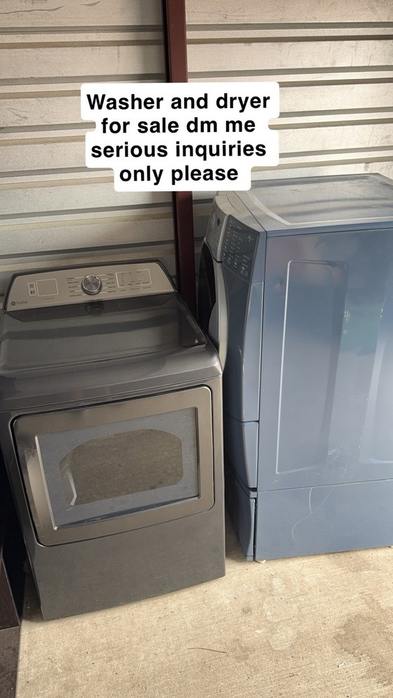 Washer And Dryer Set