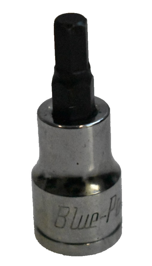 Blue Point Tools BLPH3814 1/4" SAE Hex Bit Socket Driver 3/8" Drive Chrome