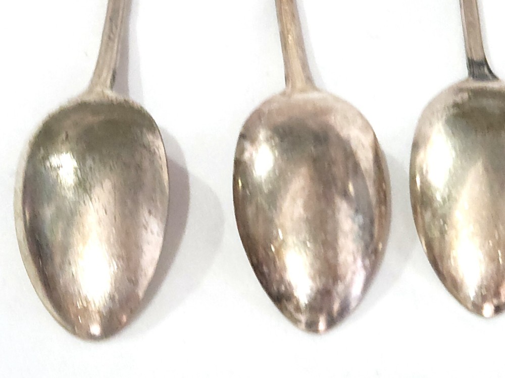 LADY DORIS PRINCESS 4 pieces ICED TEA SPOONS silverplate flatware silverware