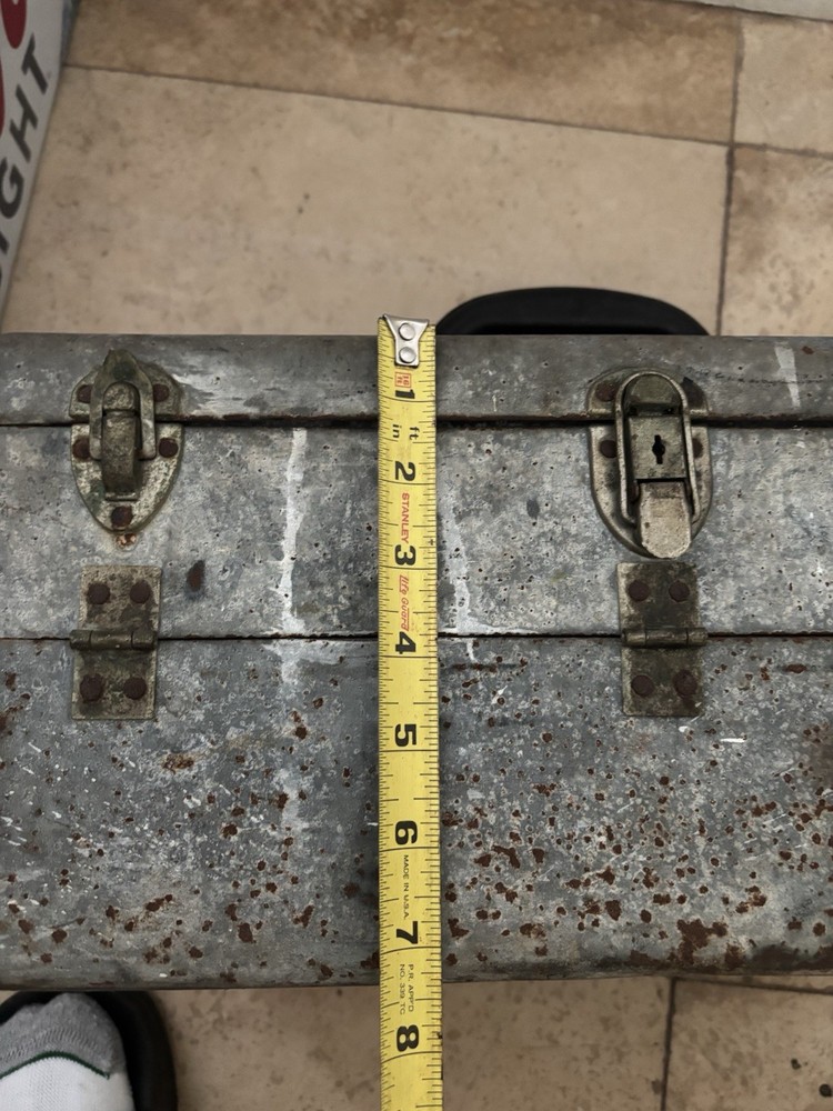 Vintage Tackle Box. Vintage Tool Box