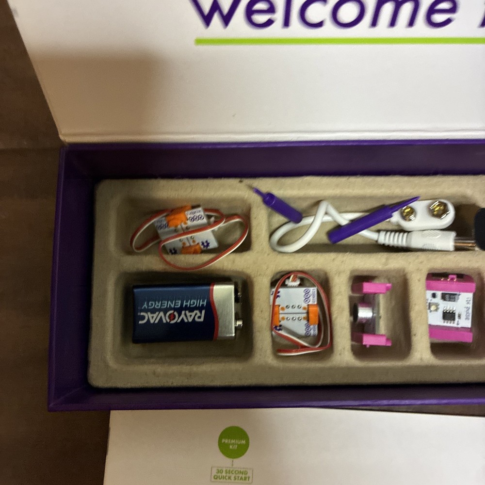Little Bits Premium Kit 14 Bits Modules Magnet Magic STEM Science Parts