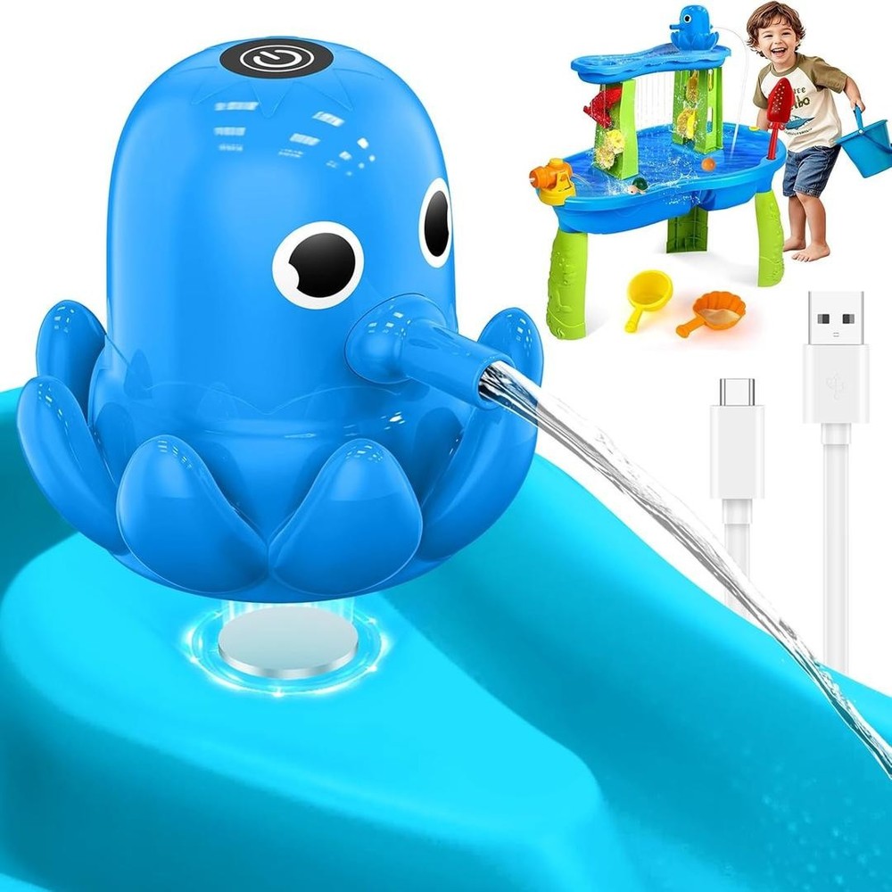 Octopus Water Table Pump, Battery Powered Water Pump for Water Table