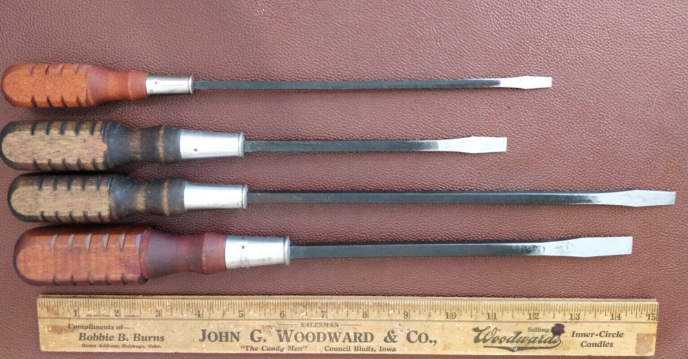 NOS!!  MAC TOOLS Screwdriver Set ~ Early model MECHANICS FORGE & TOOL CO.