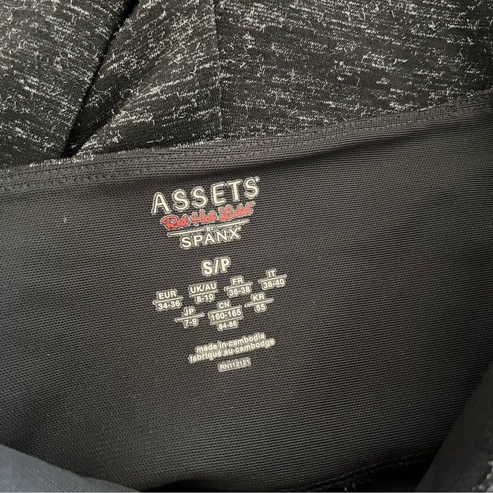 SPANX Dark Gray Charcoal Full Length Leggings Size Small