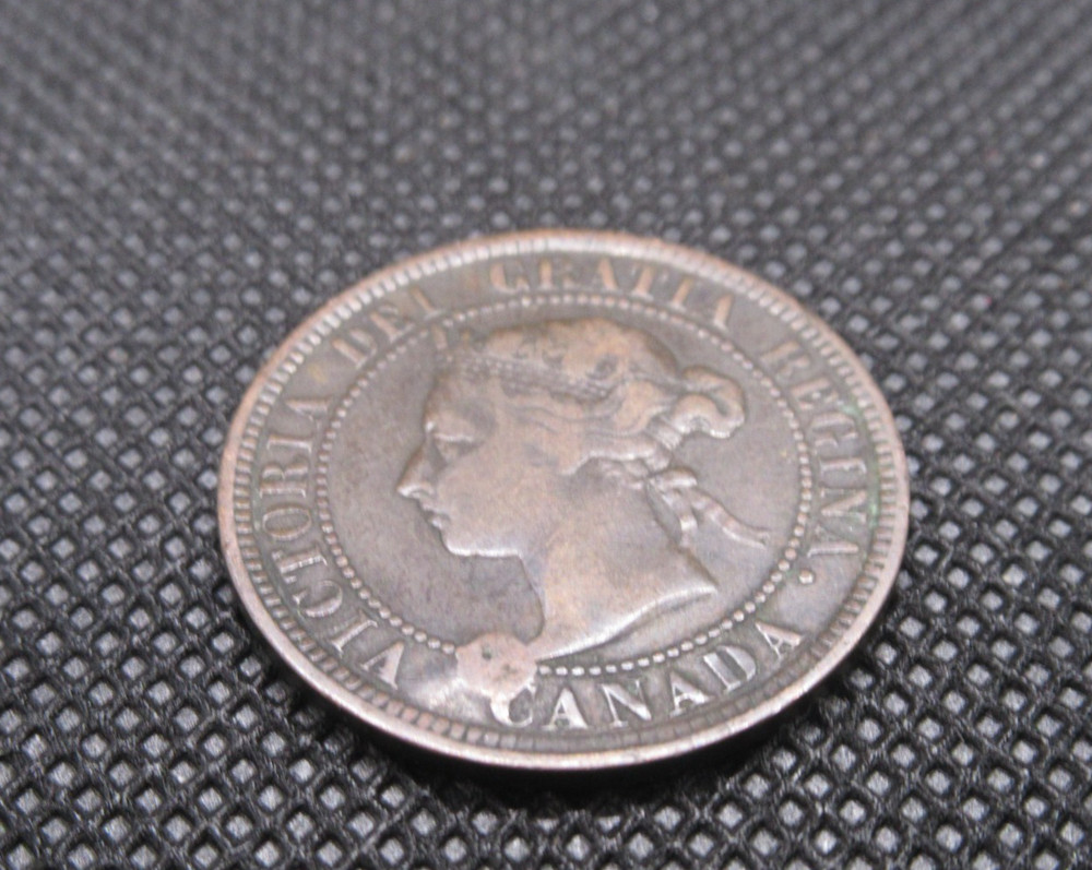 1884 Canada Large One Cent