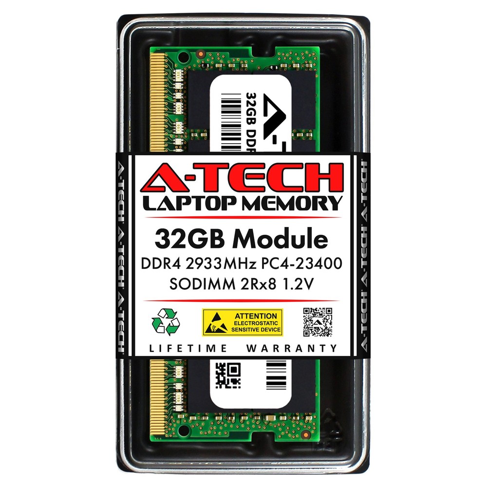 32GB DDR4-2933 Dell G15 5510 Memory RAM