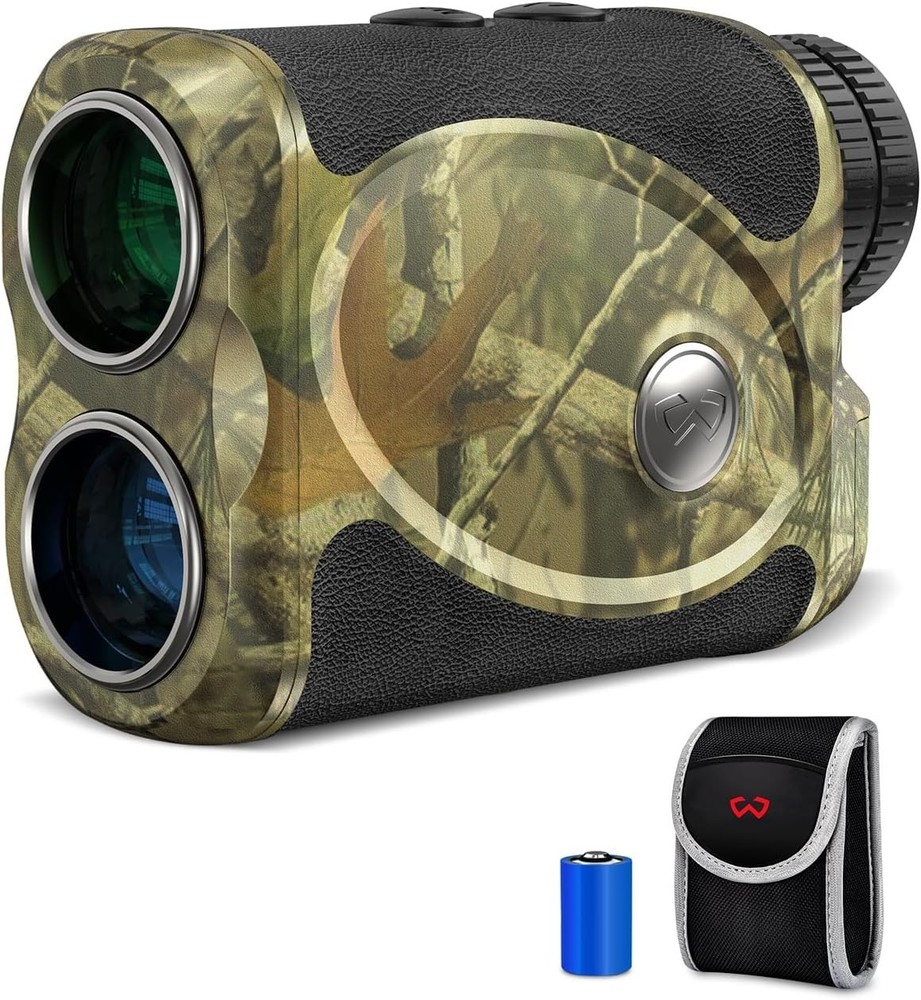 Versatile 800 Yard Laser Rangefinder for Hunting - Compact & Waterproof Design