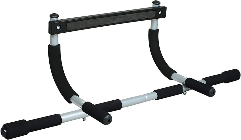 Iron Gym Pull-Up Bar Doorway Workout Adjustable Steel