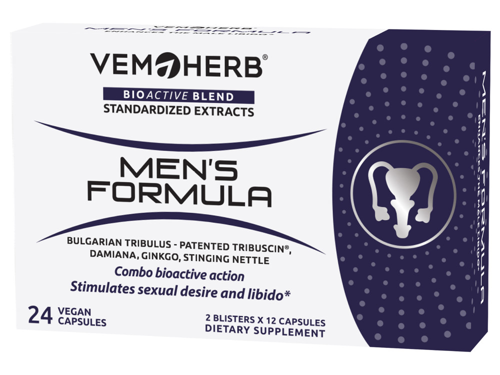 VEMOHERB MEN'S FORMULA( 24 capsules)