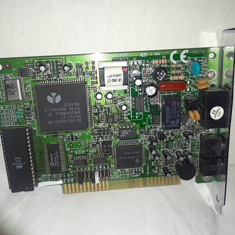 STD E5X MODEL N0 FB K56I REV C MODEM ISA 56K SPEED