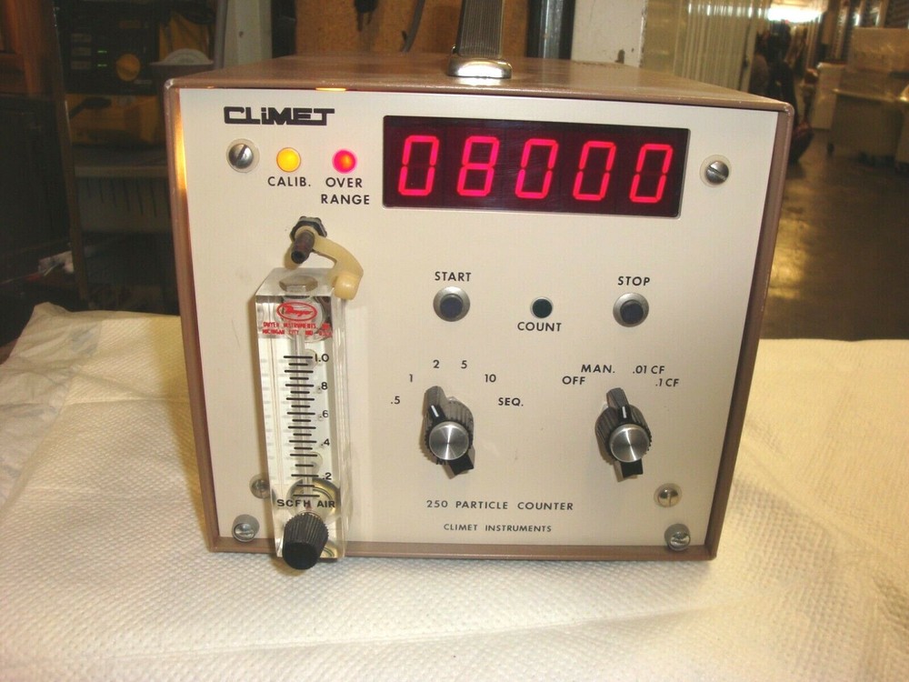 CLIMET MODEL 250 PARTICLE COUNTER