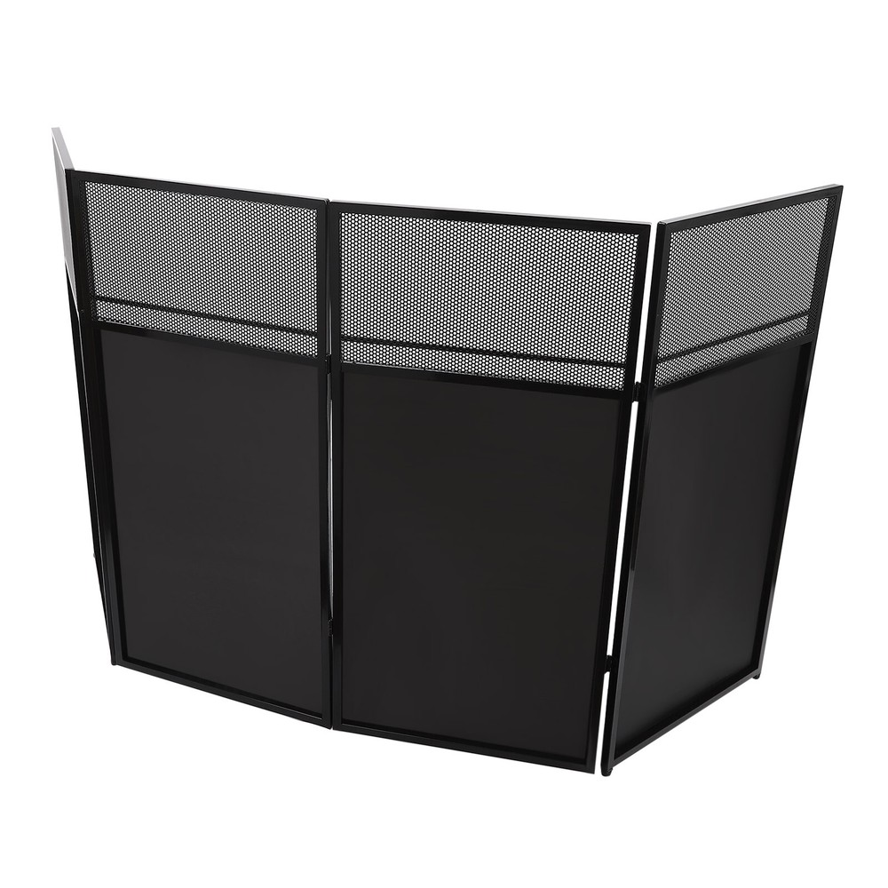 Portable DJ Facade Booth Table DJ Control DJ Display Stand DJ Event Booth Facade