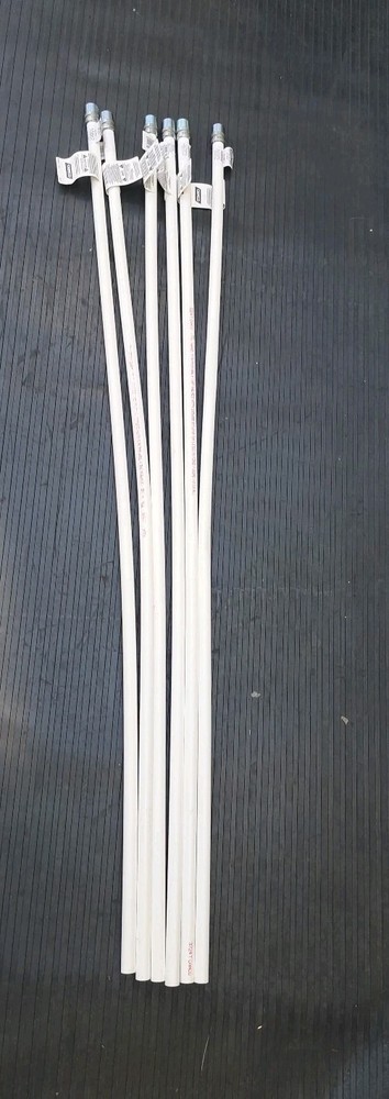 Camco 10862 Polypropylene Side-Mount Runoff Tube White 58" Straight Lot Of 6