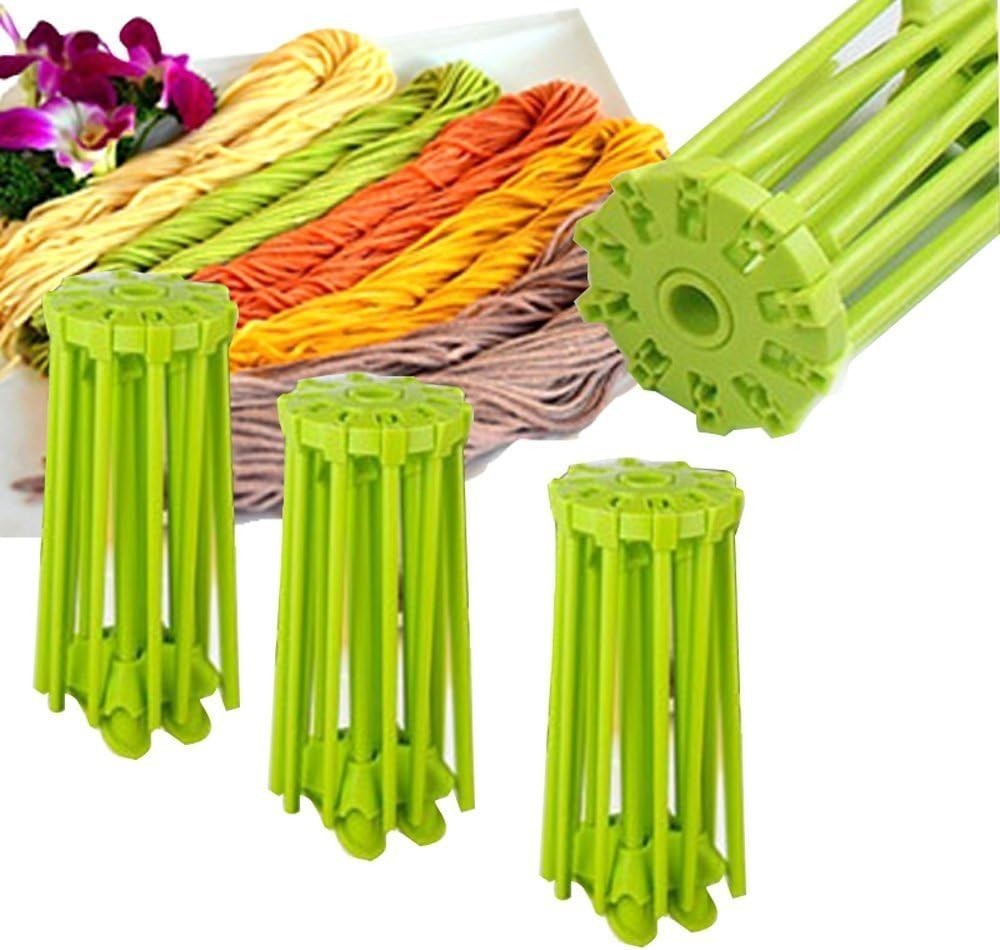 Kitchen Pasta Drying Rack Folding, Spaghetti Drying Rack Noodle Stand with 10...