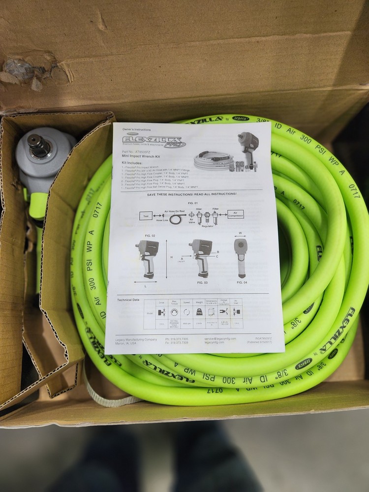 Clearance Flexzilla Mini Impact Wrench Kit