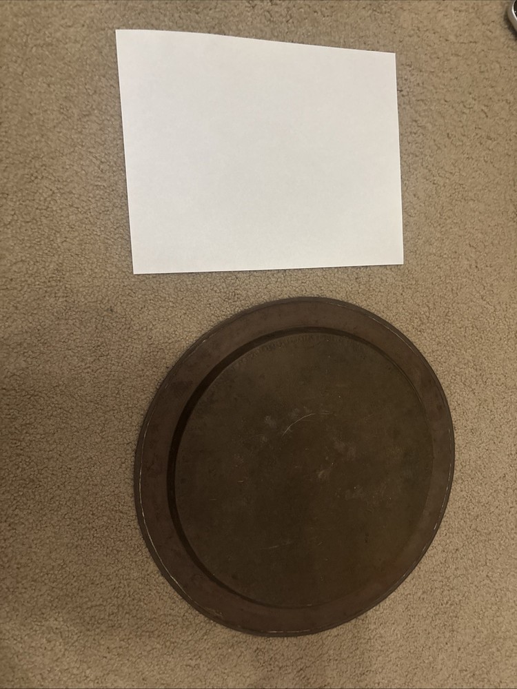 13’ Moroccan Brass Tray Islamic Aribic Calligraphy Engraved