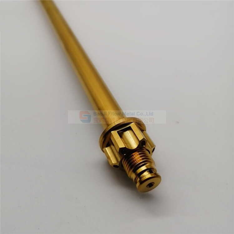 1PC Titanium M17 325MM Motorcycle Axis Axle Roller with Nuts P1.5