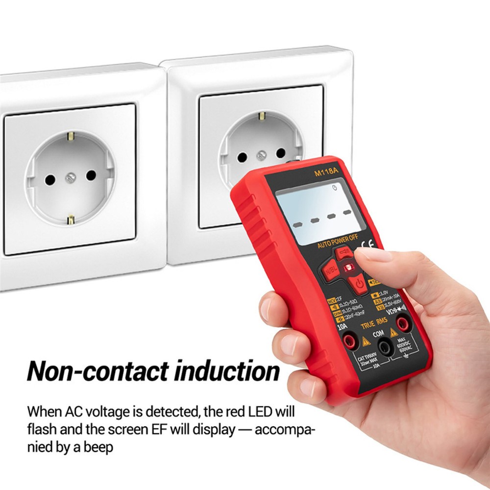 ANENG M118A 6000 Count Multifunktions Digital Multimeter Hand Spannungstester D